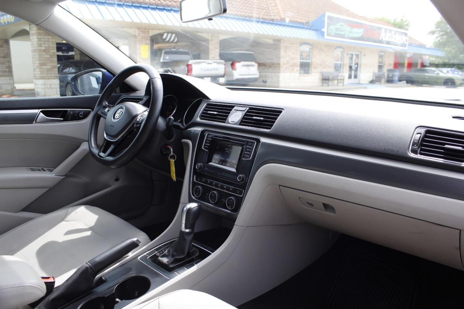 2016 Blue Volkswagen Passat 1.8T R-Line (1VWAT7A38GC) with an 1.8L I-4 gasoline direct injection engine, located at 2401 E Main St., Grand Prairie, TX, 75050, (972) 262-4440, 32.748981, -96.969643 - Photo#14