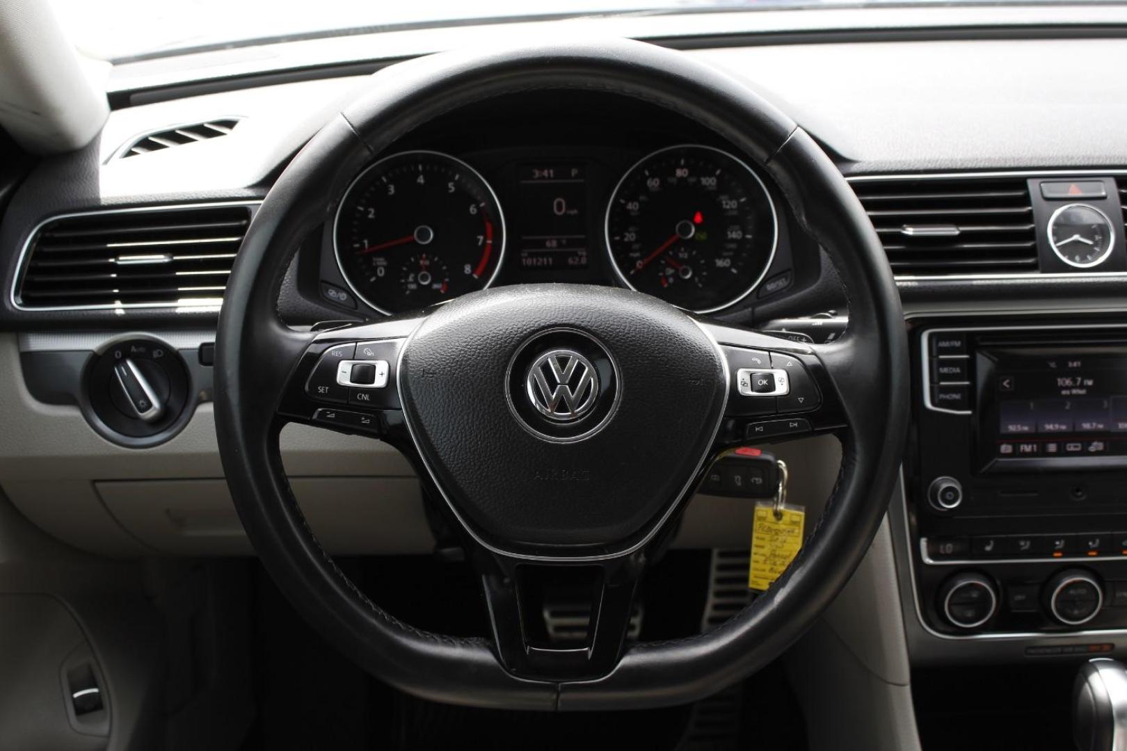 2016 Blue Volkswagen Passat 1.8T R-Line (1VWAT7A38GC) with an 1.8L I-4 gasoline direct injection engine, located at 2401 E Main St., Grand Prairie, TX, 75050, (972) 262-4440, 32.748981, -96.969643 - Photo#23