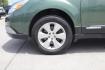 2011 Green Subaru Outback 3.6R Limited (4S4BREKC5B2) with an 3.6L H-6 DOHC engine, located at 2401 E Main St., Grand Prairie, TX, 75050, (972) 262-4440, 32.748981, -96.969643 - Photo#3
