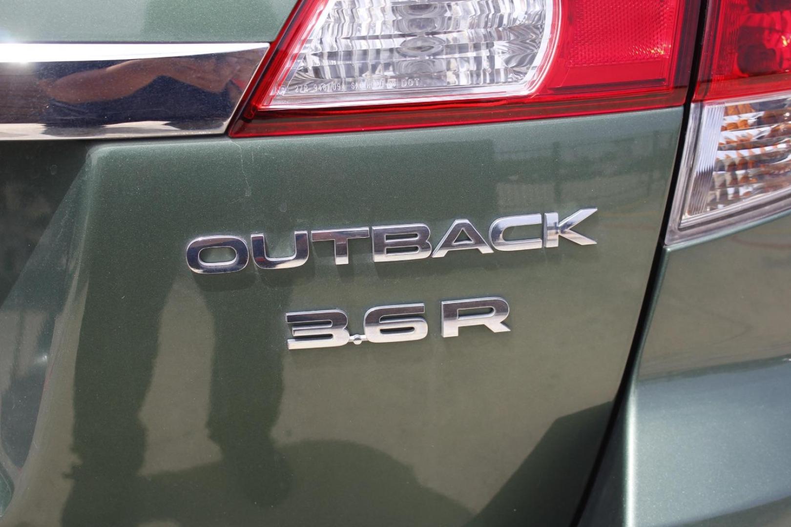 2011 Green Subaru Outback 3.6R Limited (4S4BREKC5B2) with an 3.6L H-6 DOHC engine, located at 2401 E Main St., Grand Prairie, TX, 75050, (972) 262-4440, 32.748981, -96.969643 - Photo#8
