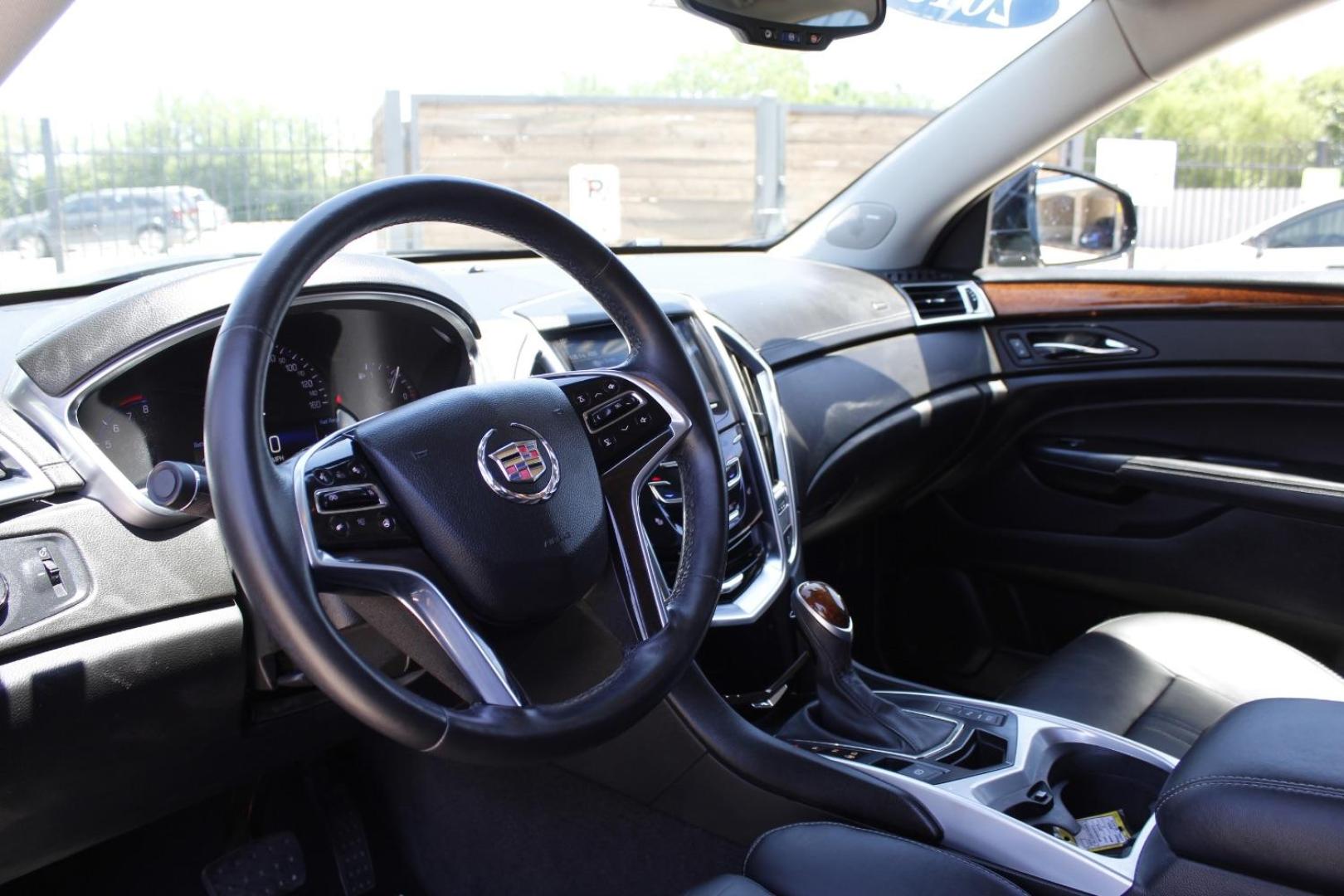 2015 Black Cadillac SRX Luxury Collection (3GYFNBE39FS) with an 3.6L V-6 gasoline direct injection engine, located at 2401 E Main St., Grand Prairie, TX, 75050, (972) 262-4440, 32.748981, -96.969643 - Photo#11