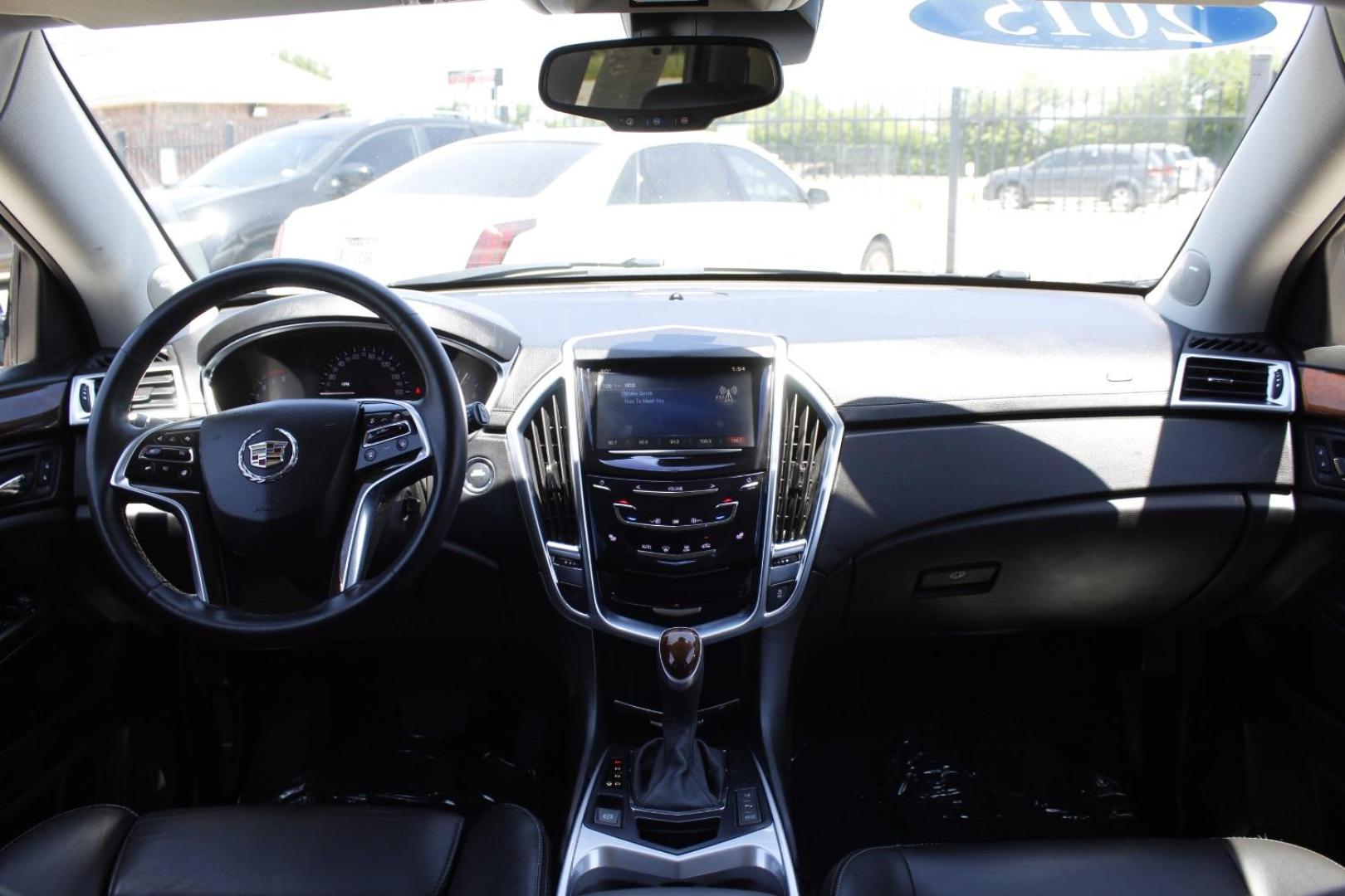 2015 Black Cadillac SRX Luxury Collection (3GYFNBE39FS) with an 3.6L V-6 gasoline direct injection engine, located at 2401 E Main St., Grand Prairie, TX, 75050, (972) 262-4440, 32.748981, -96.969643 - Photo#14
