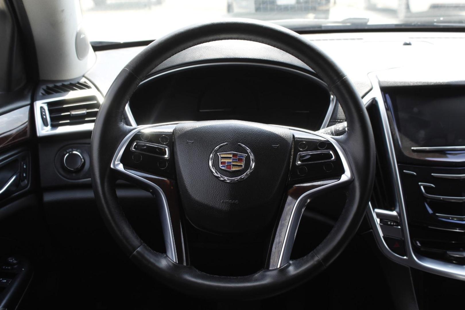 2015 Black Cadillac SRX Luxury Collection (3GYFNBE39FS) with an 3.6L V-6 gasoline direct injection engine, located at 2401 E Main St., Grand Prairie, TX, 75050, (972) 262-4440, 32.748981, -96.969643 - Photo#22