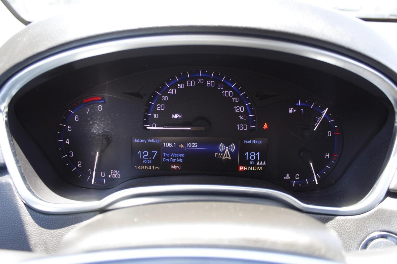 2015 Black Cadillac SRX Luxury Collection (3GYFNBE39FS) with an 3.6L V-6 gasoline direct injection engine, located at 2401 E Main St., Grand Prairie, TX, 75050, (972) 262-4440, 32.748981, -96.969643 - Photo#23
