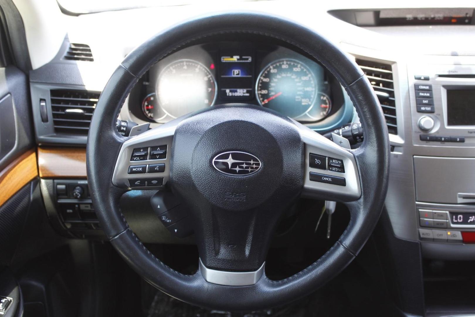 2014 Gray Subaru Outback 3.6R Limited (4S4BRDLC3E2) with an 3.6L H-6 DOHC engine, located at 2401 E Main St., Grand Prairie, TX, 75050, (972) 262-4440, 32.748981, -96.969643 - Photo#22