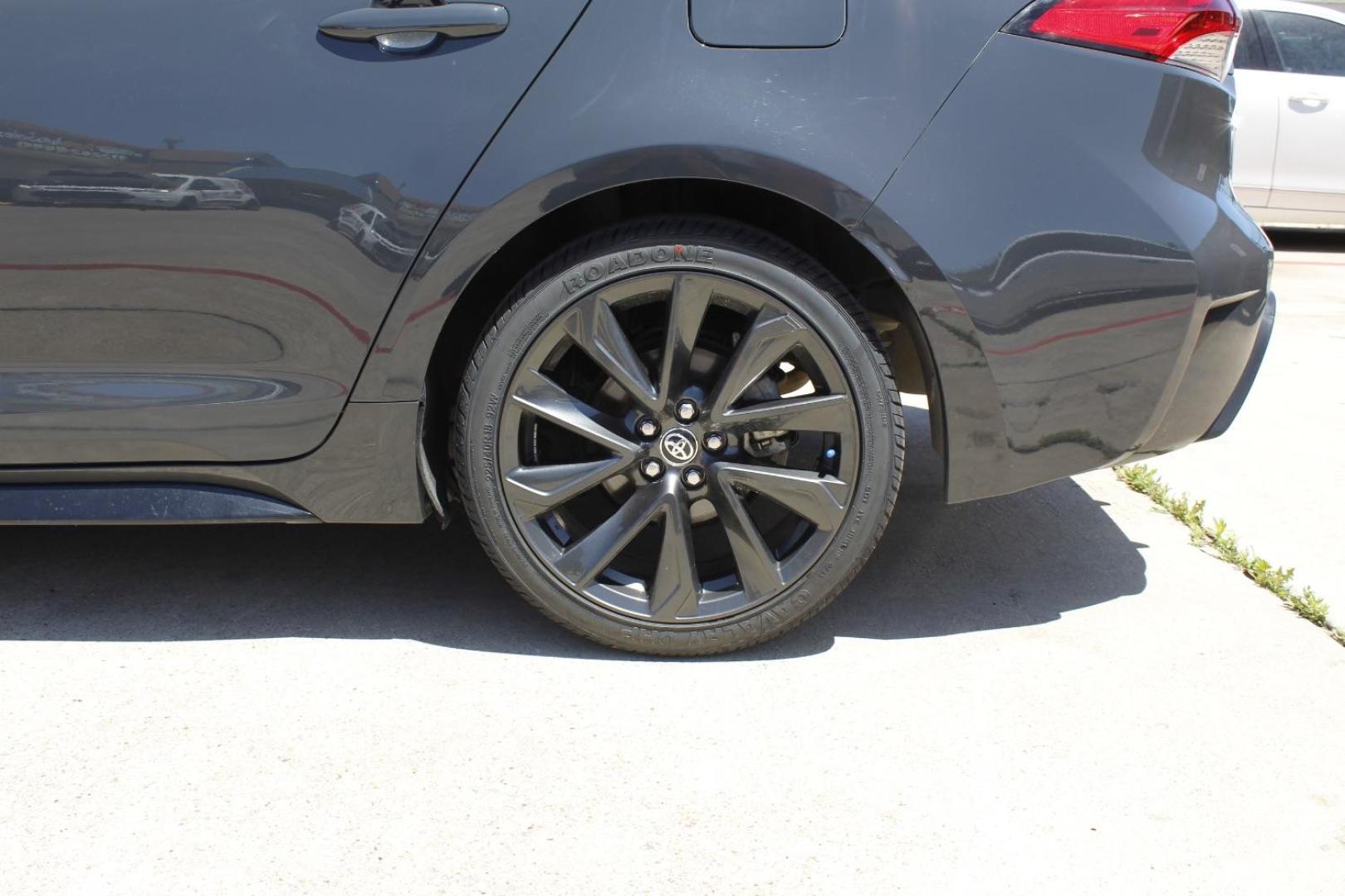 2023 Black Toyota Corolla SE (5YFS4MCE2PP) with an Dynamic Force 2L I-4 port/direct injection engine, located at 2401 E Main St., Grand Prairie, TX, 75050, (972) 262-4440, 32.748981, -96.969643 - Photo#4