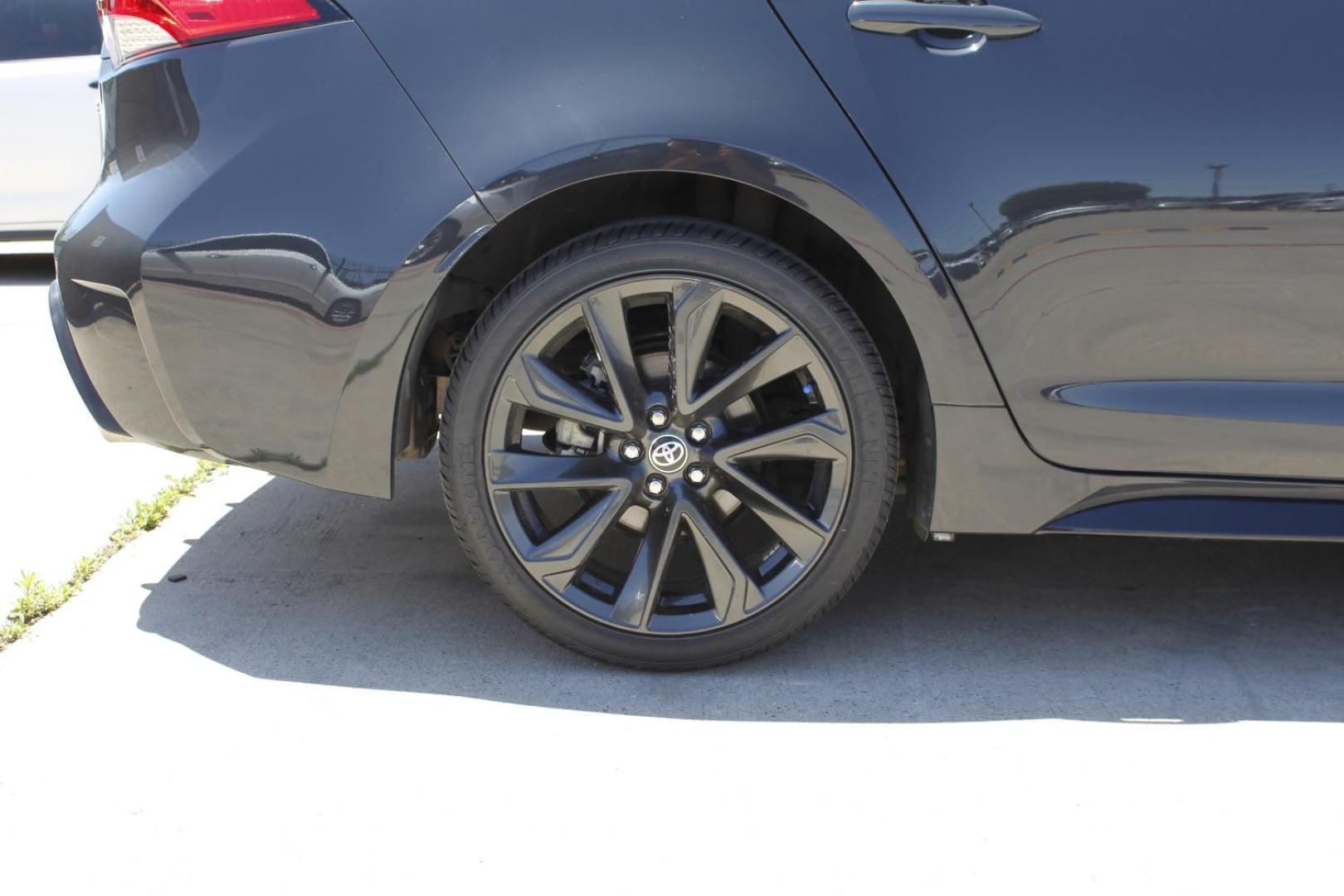 2023 Black Toyota Corolla SE (5YFS4MCE2PP) with an Dynamic Force 2L I-4 port/direct injection engine, located at 2401 E Main St., Grand Prairie, TX, 75050, (972) 262-4440, 32.748981, -96.969643 - Photo#11