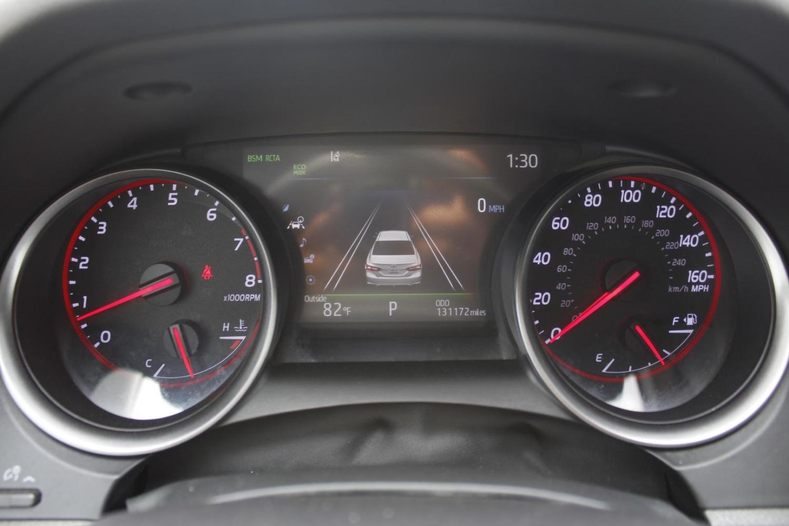 2021 White Toyota Camry XSE (4T1K61AK5MU) with an Dynamic Force 2.5L I-4 port/direct injection engine, located at 2401 E Main St., Grand Prairie, TX, 75050, (972) 262-4440, 32.748981, -96.969643 - Photo#22
