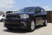 2021 Black Dodge Durango SXT Plus RWD (1C4RDHAG2MC) with an Pentastar 3.6L V-6 DOHC engine, located at 2401 E Main St., Grand Prairie, TX, 75050, (972) 262-4440, 32.748981, -96.969643 - Photo#1
