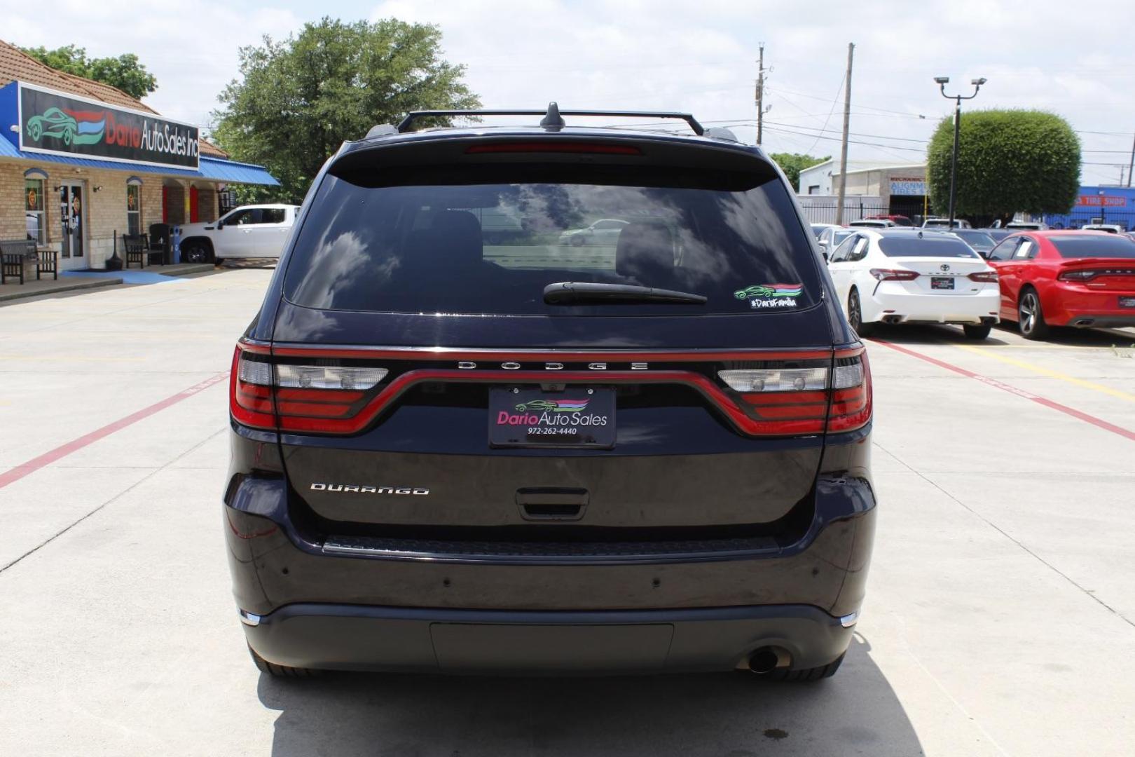 2021 Black Dodge Durango SXT Plus RWD (1C4RDHAG2MC) with an Pentastar 3.6L V-6 DOHC engine, located at 2401 E Main St., Grand Prairie, TX, 75050, (972) 262-4440, 32.748981, -96.969643 - Photo#5