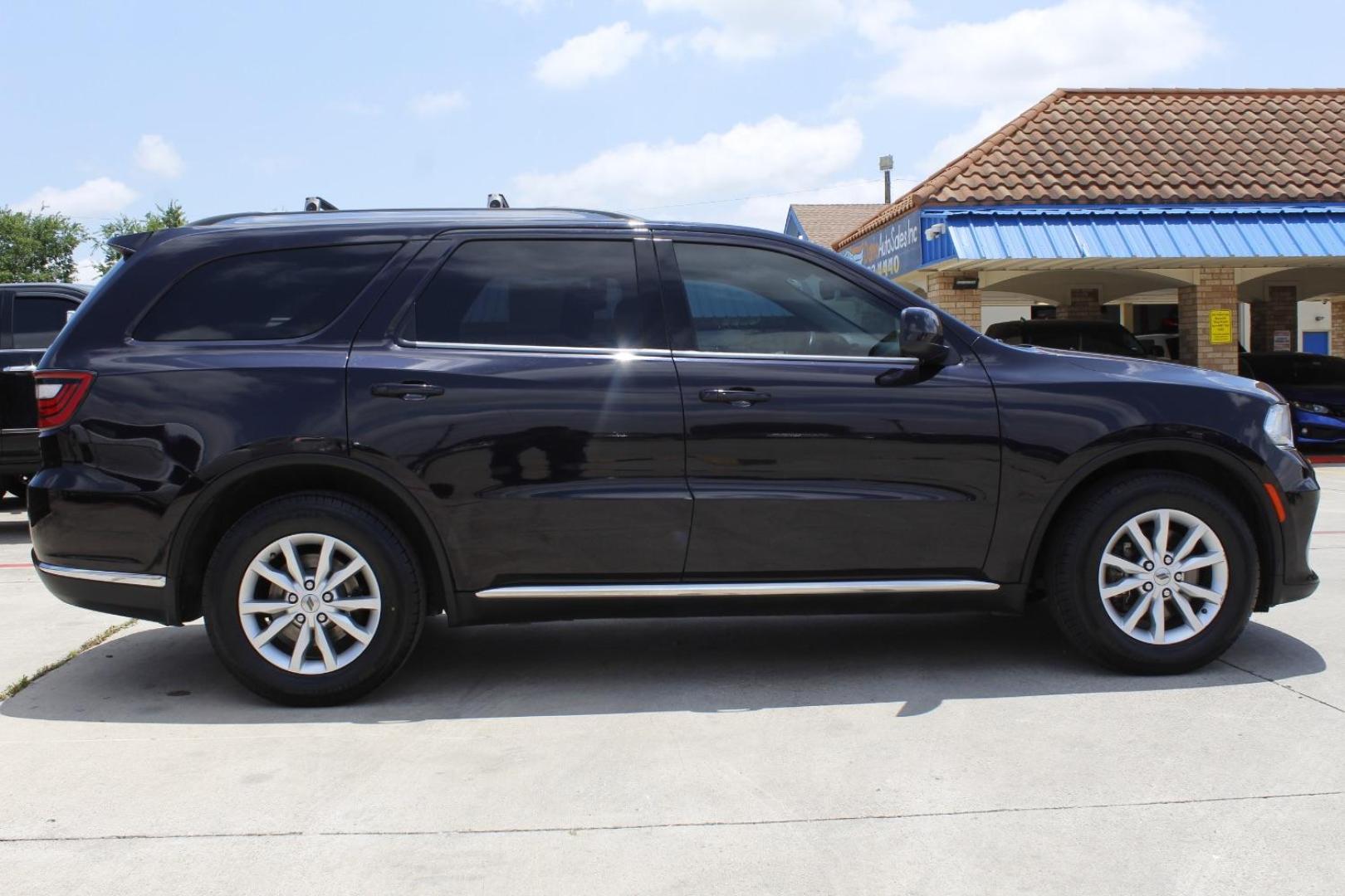 2021 Black Dodge Durango SXT Plus RWD (1C4RDHAG2MC) with an Pentastar 3.6L V-6 DOHC engine, located at 2401 E Main St., Grand Prairie, TX, 75050, (972) 262-4440, 32.748981, -96.969643 - Photo#8