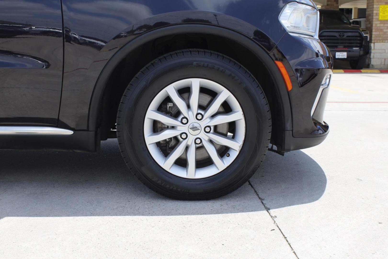 2021 Black Dodge Durango SXT Plus RWD (1C4RDHAG2MC) with an Pentastar 3.6L V-6 DOHC engine, located at 2401 E Main St., Grand Prairie, TX, 75050, (972) 262-4440, 32.748981, -96.969643 - Photo#9