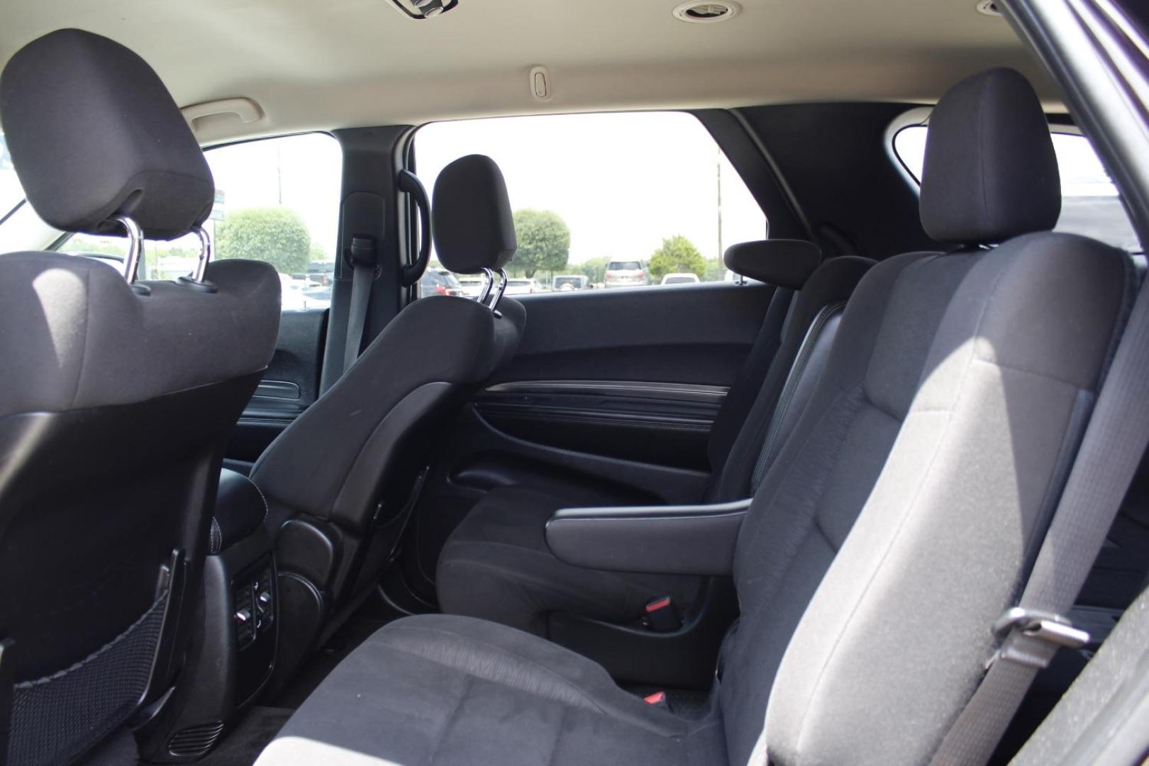 2021 Black Dodge Durango SXT Plus RWD (1C4RDHAG2MC) with an Pentastar 3.6L V-6 DOHC engine, located at 2401 E Main St., Grand Prairie, TX, 75050, (972) 262-4440, 32.748981, -96.969643 - Photo#12