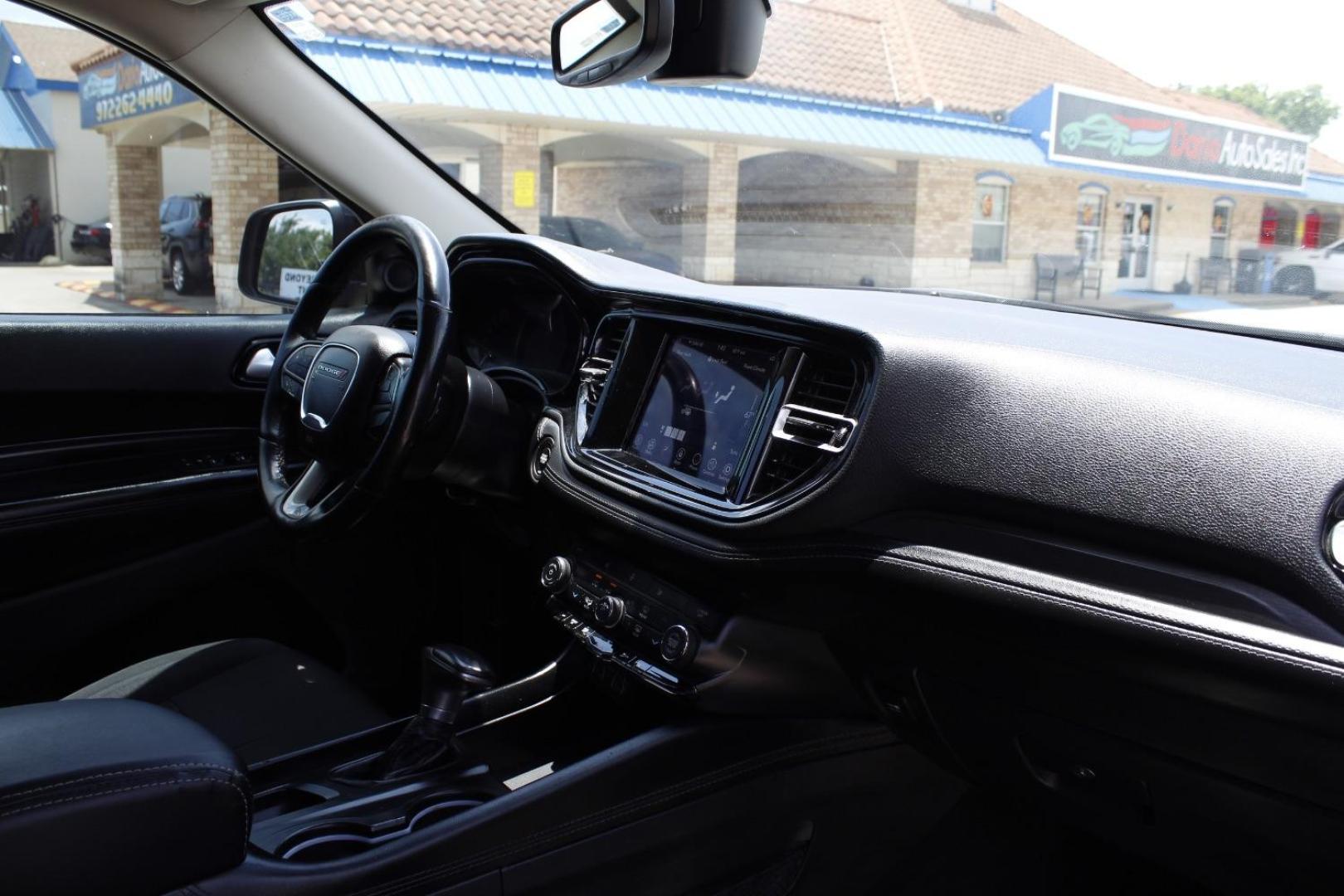 2021 Black Dodge Durango SXT Plus RWD (1C4RDHAG2MC) with an Pentastar 3.6L V-6 DOHC engine, located at 2401 E Main St., Grand Prairie, TX, 75050, (972) 262-4440, 32.748981, -96.969643 - Photo#13