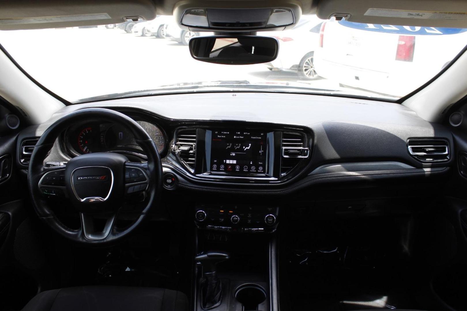2021 Black Dodge Durango SXT Plus RWD (1C4RDHAG2MC) with an Pentastar 3.6L V-6 DOHC engine, located at 2401 E Main St., Grand Prairie, TX, 75050, (972) 262-4440, 32.748981, -96.969643 - Photo#14