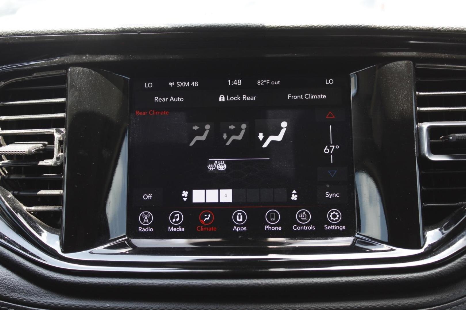 2021 Black Dodge Durango SXT Plus RWD (1C4RDHAG2MC) with an Pentastar 3.6L V-6 DOHC engine, located at 2401 E Main St., Grand Prairie, TX, 75050, (972) 262-4440, 32.748981, -96.969643 - Photo#15