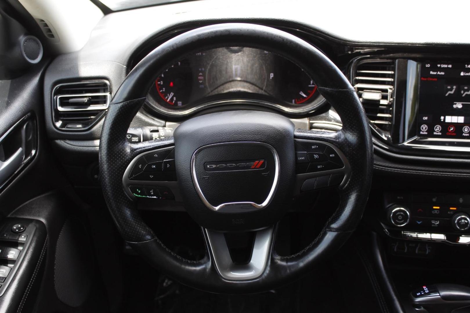 2021 Black Dodge Durango SXT Plus RWD (1C4RDHAG2MC) with an Pentastar 3.6L V-6 DOHC engine, located at 2401 E Main St., Grand Prairie, TX, 75050, (972) 262-4440, 32.748981, -96.969643 - Photo#21