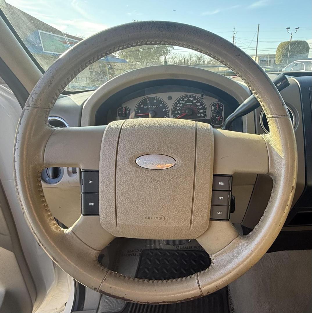 2006 White Ford F-150 (1FTPW12V86K) with an Triton 4.6L V-8 regular unleaded engine, located at 2401 E Main St., Grand Prairie, TX, 75050, (972) 262-4440, 32.748981, -96.969643 - Photo#20