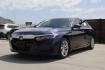 2018 Blue Honda Accord LX (1HGCV1F18JA) with an 1.5L I-4 gasoline direct injection engine, located at 2401 E Main St., Grand Prairie, TX, 75050, (972) 262-4440, 32.748981, -96.969643 - Photo#1