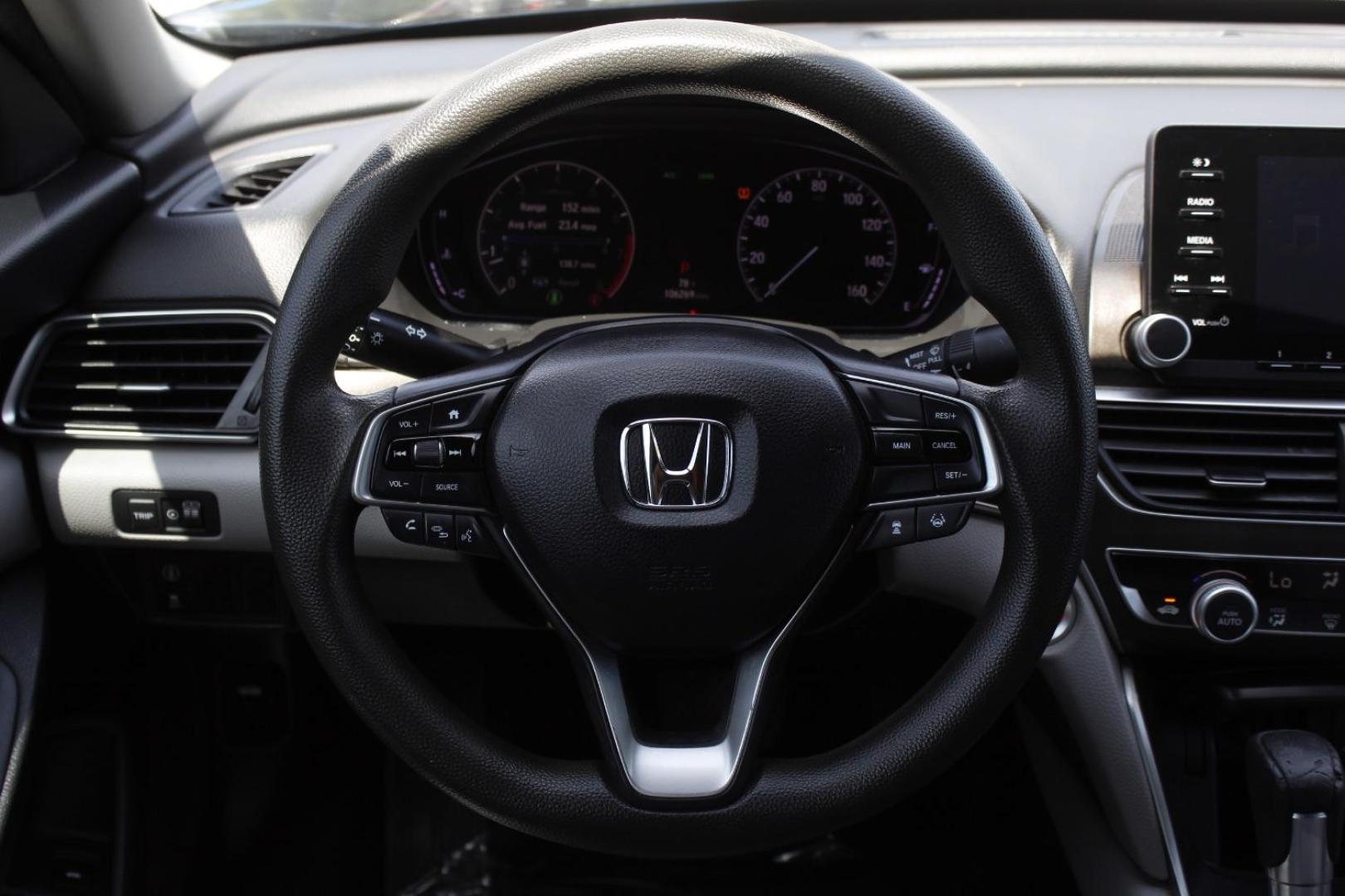2018 Blue Honda Accord LX (1HGCV1F18JA) with an 1.5L I-4 gasoline direct injection engine, located at 2401 E Main St., Grand Prairie, TX, 75050, (972) 262-4440, 32.748981, -96.969643 - Photo#21