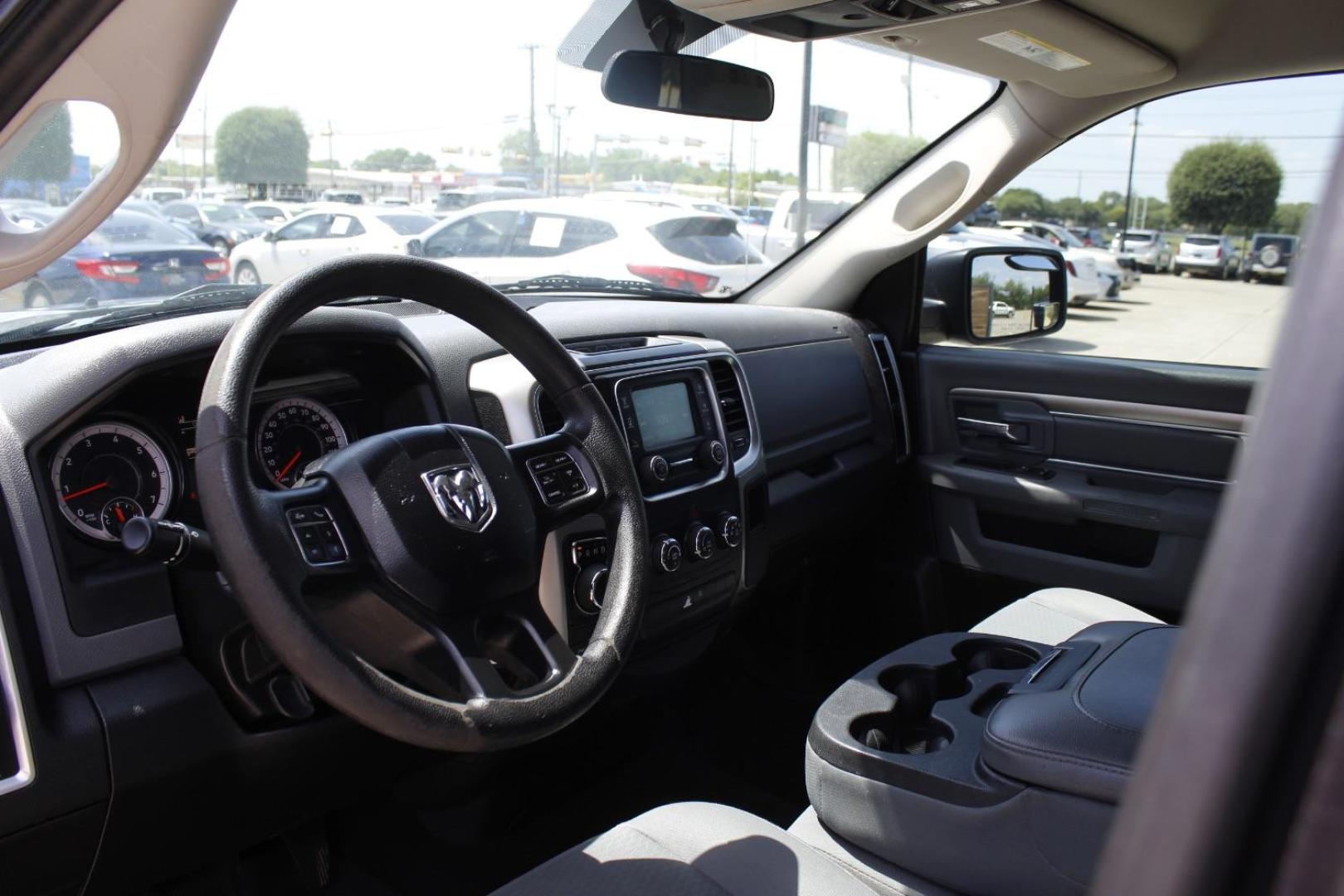 2017 Gray Ram 1500 SLT Quad Cab 4x4 6'4 Box (1C6RR7GG9HS) , located at 2401 E Main St., Grand Prairie, TX, 75050, (972) 262-4440, 32.748981, -96.969643 - Photo#10