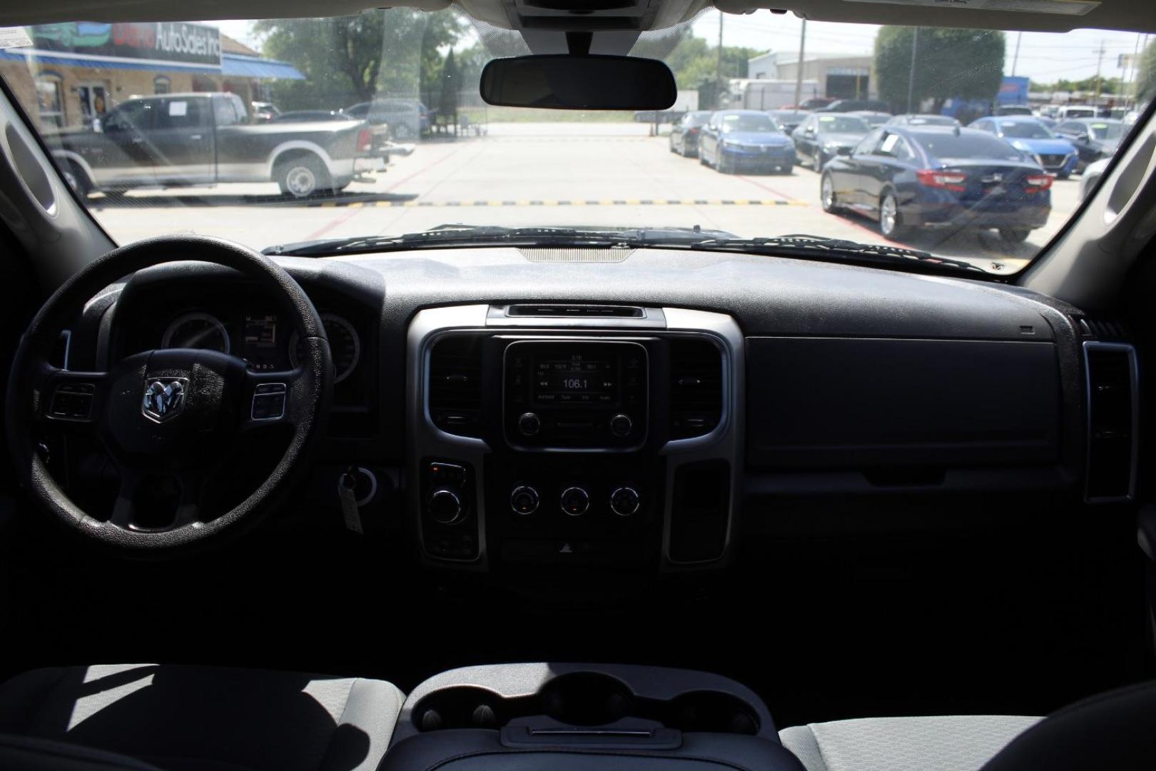 2017 Gray Ram 1500 SLT Quad Cab 4x4 6'4 Box (1C6RR7GG9HS) , located at 2401 E Main St., Grand Prairie, TX, 75050, (972) 262-4440, 32.748981, -96.969643 - Photo#13