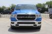 2021 BLUE Ram 1500 Lone Star Crew Cab 4x2 5'7 Box (1C6RREFT5MN) with an HEMI 5.7L V-8 variable valve control engine, located at 2401 E Main St., Grand Prairie, TX, 75050, (972) 262-4440, 32.748981, -96.969643 - Photo#0
