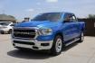 2021 BLUE Ram 1500 Lone Star Crew Cab 4x2 5'7 Box (1C6RREFT5MN) with an HEMI 5.7L V-8 variable valve control engine, located at 2401 E Main St., Grand Prairie, TX, 75050, (972) 262-4440, 32.748981, -96.969643 - Photo#1