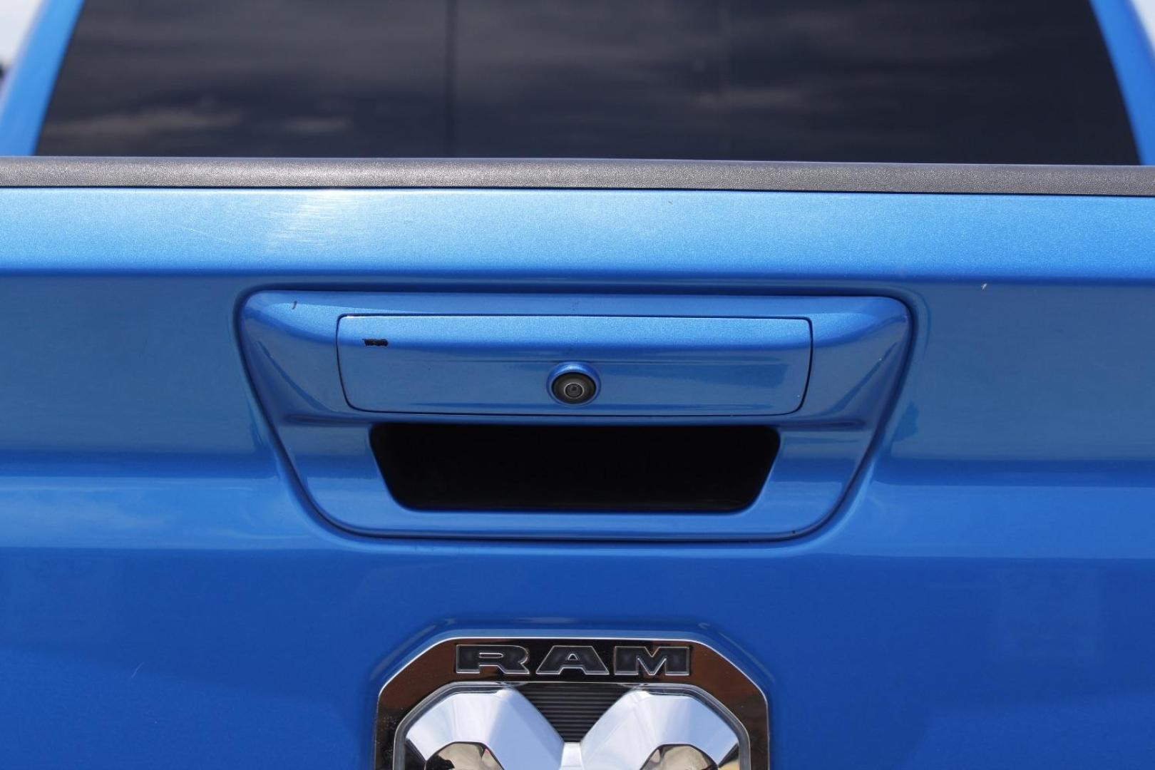2021 BLUE Ram 1500 Lone Star Crew Cab 4x2 5'7 Box (1C6RREFT5MN) with an HEMI 5.7L V-8 variable valve control engine, located at 2401 E Main St., Grand Prairie, TX, 75050, (972) 262-4440, 32.748981, -96.969643 - Photo#8