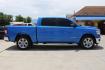 2021 BLUE Ram 1500 Lone Star Crew Cab 4x2 5'7 Box (1C6RREFT5MN) with an HEMI 5.7L V-8 variable valve control engine, located at 2401 E Main St., Grand Prairie, TX, 75050, (972) 262-4440, 32.748981, -96.969643 - Photo#9