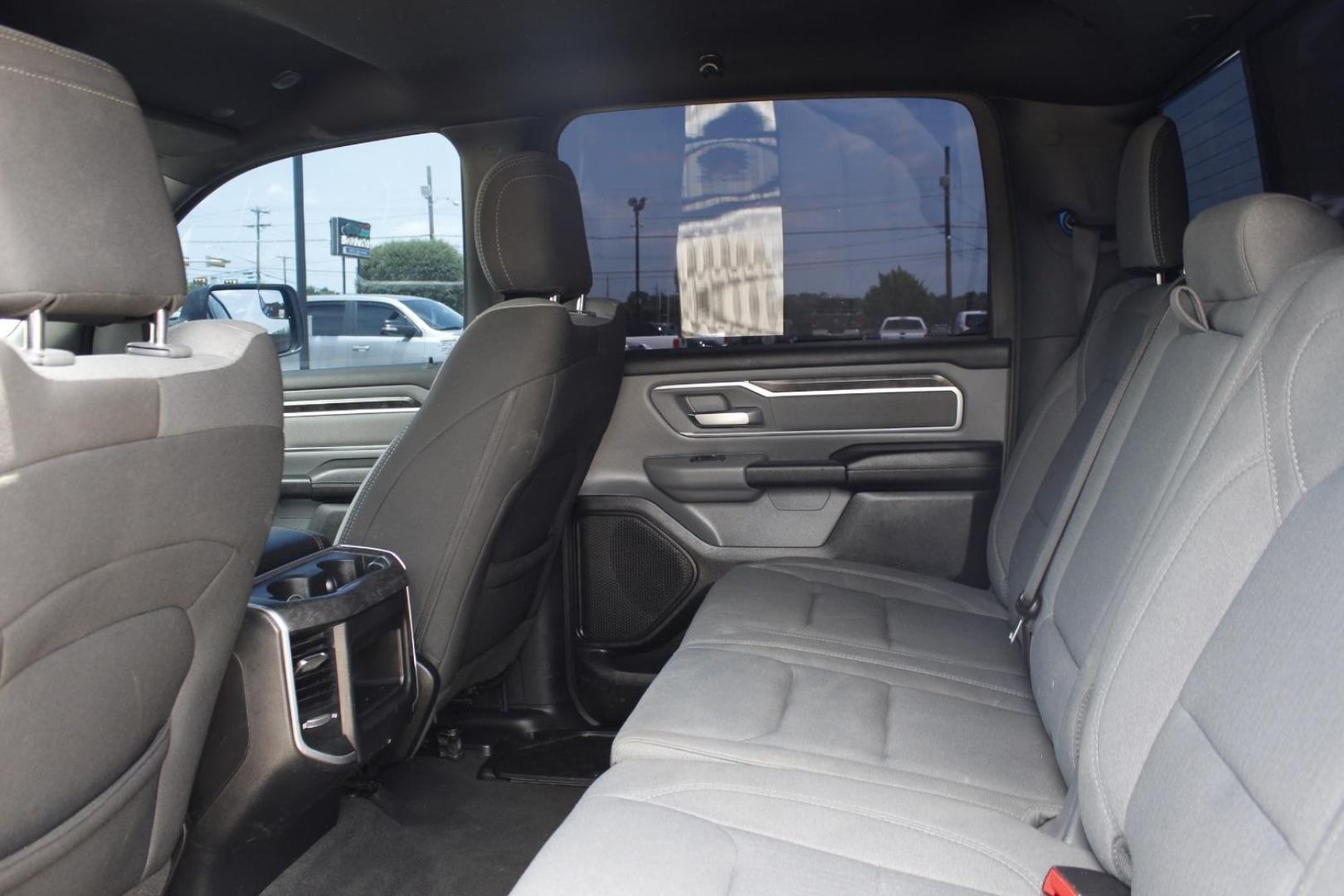2021 BLUE Ram 1500 Lone Star Crew Cab 4x2 5'7 Box (1C6RREFT5MN) with an HEMI 5.7L V-8 variable valve control engine, located at 2401 E Main St., Grand Prairie, TX, 75050, (972) 262-4440, 32.748981, -96.969643 - Photo#13
