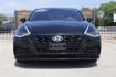 2020 Black Hyundai Sonata SEL Plus (5NPEJ4J24LH) with an Smartstream 1.6L I-4 port/direct injection engine, located at 2401 E Main St., Grand Prairie, TX, 75050, (972) 262-4440, 32.748981, -96.969643 - Photo#0