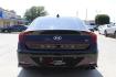 2020 Black Hyundai Sonata SEL Plus (5NPEJ4J24LH) with an Smartstream 1.6L I-4 port/direct injection engine, located at 2401 E Main St., Grand Prairie, TX, 75050, (972) 262-4440, 32.748981, -96.969643 - Photo#5