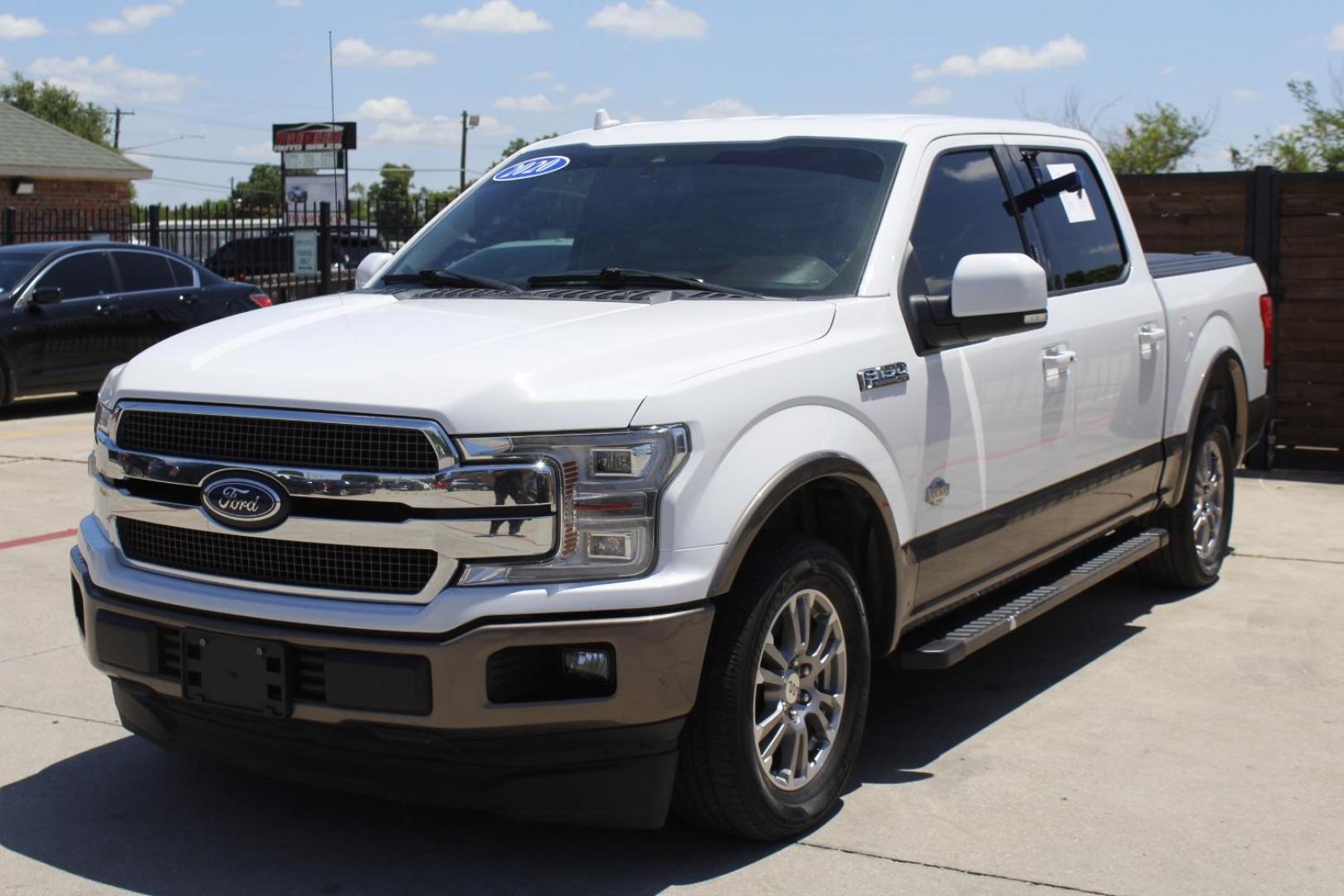 2020 White Ford F-150 King Ranch (1FTEW1C54LF) , located at 2401 E Main St., Grand Prairie, TX, 75050, (972) 262-4440, 32.748981, -96.969643 - Photo#1