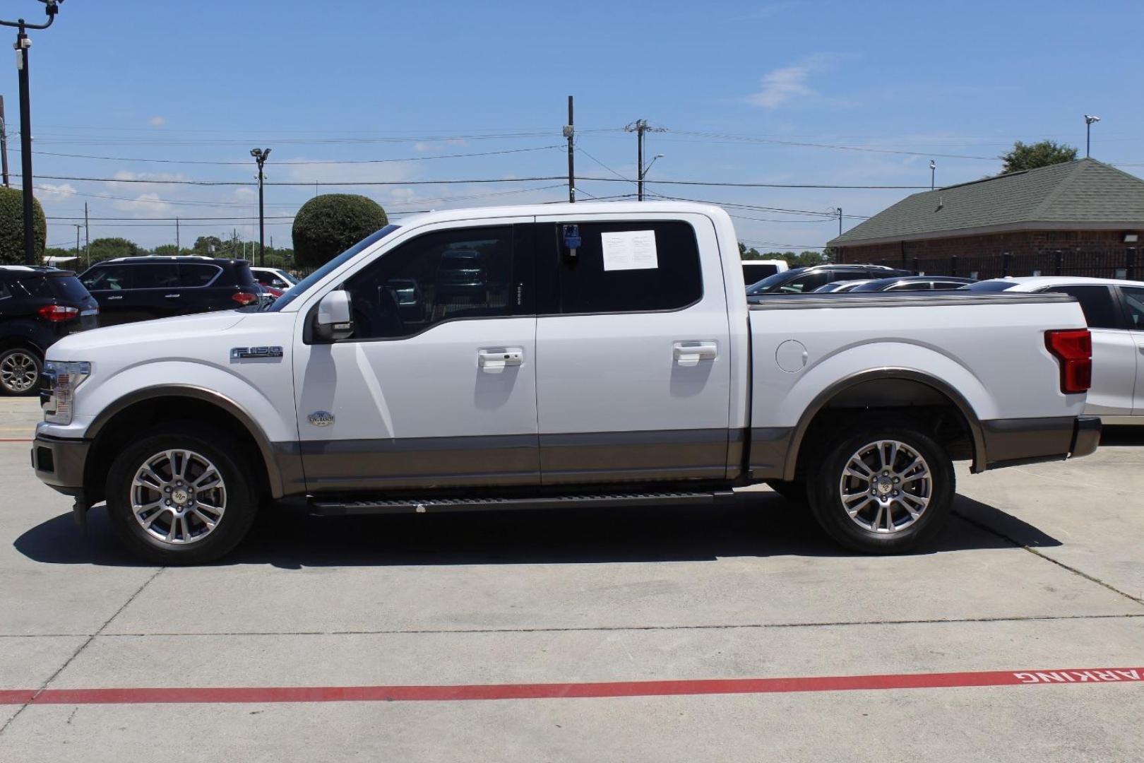 2020 White Ford F-150 King Ranch (1FTEW1C54LF) , located at 2401 E Main St., Grand Prairie, TX, 75050, (972) 262-4440, 32.748981, -96.969643 - Photo#2