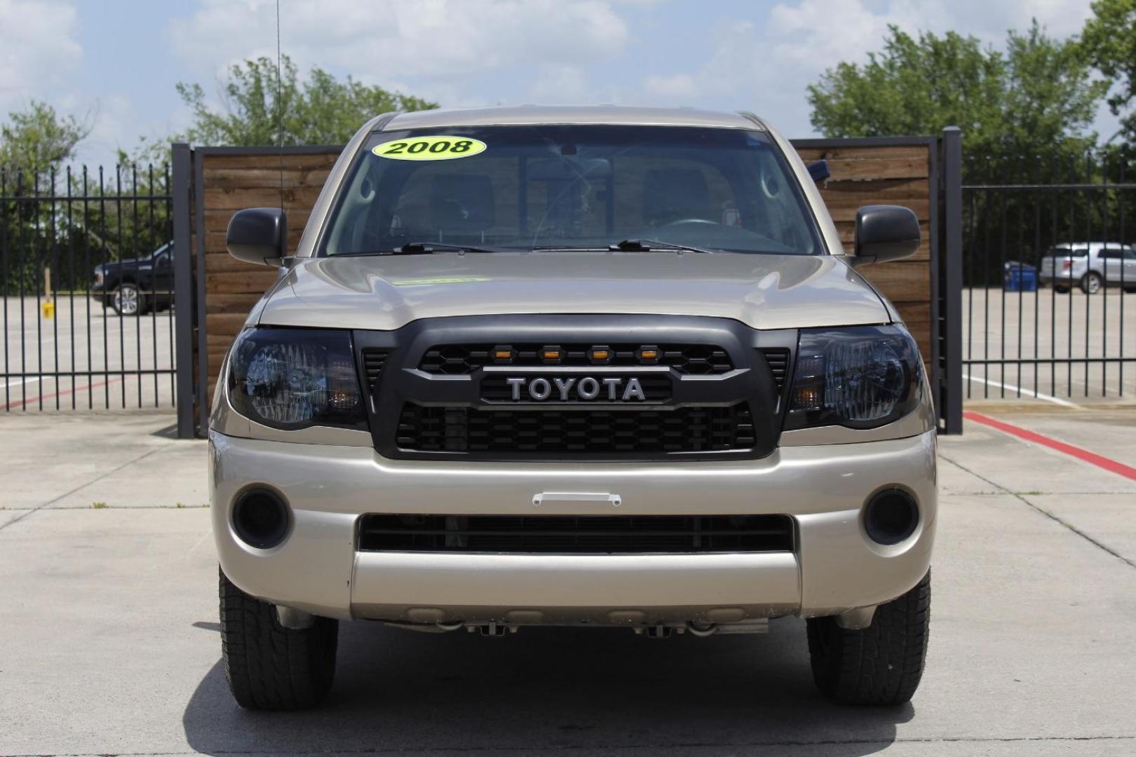 2008 Gold Toyota Tacoma (5TETX22NX8Z) with an 2.7 engine, located at 2401 E Main St., Grand Prairie, TX, 75050, (972) 262-4440, 32.748981, -96.969643 - Photo#0
