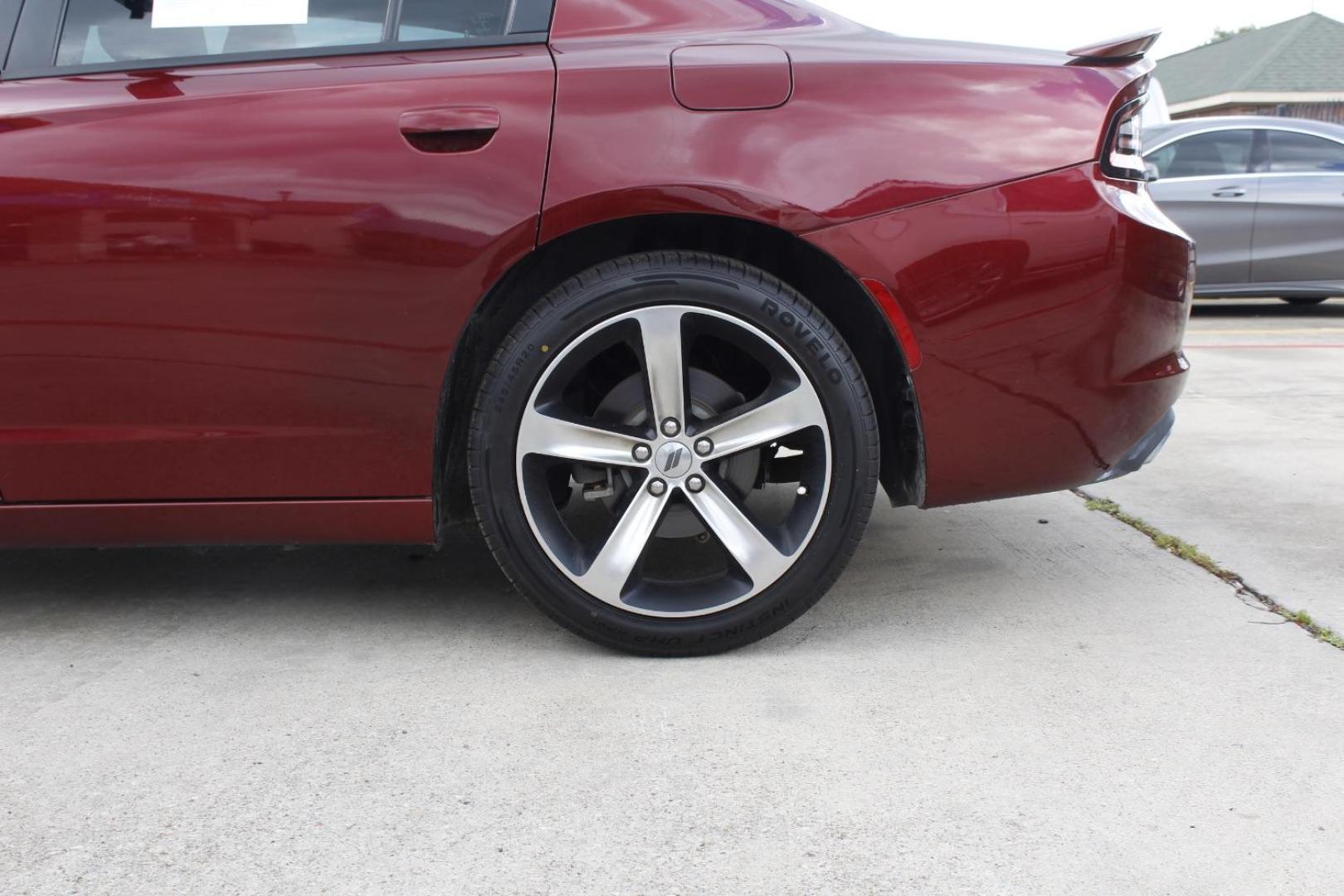 2017 Red Dodge Charger SXT RWD (2C3CDXHG8HH) with an Pentastar 3.6L V-6 DOHC engine, located at 2401 E Main St., Grand Prairie, TX, 75050, (972) 262-4440, 32.748981, -96.969643 - Photo#4