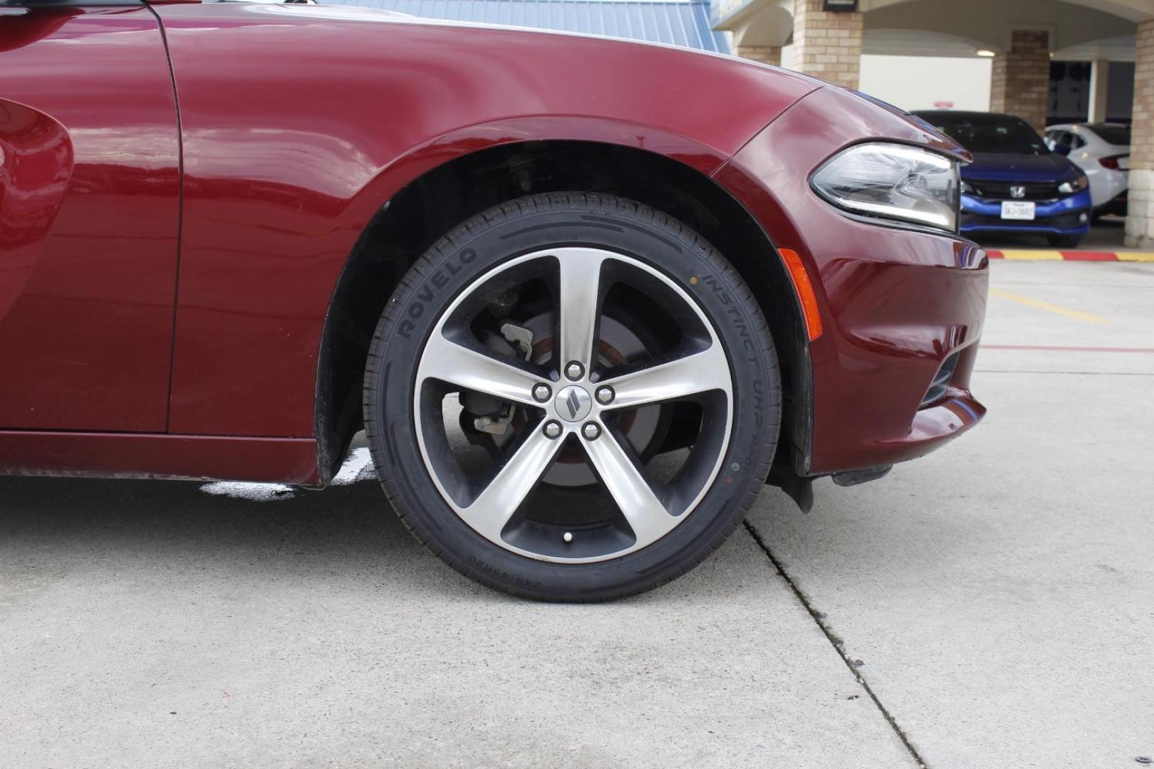 2017 Red Dodge Charger SXT RWD (2C3CDXHG8HH) with an Pentastar 3.6L V-6 DOHC engine, located at 2401 E Main St., Grand Prairie, TX, 75050, (972) 262-4440, 32.748981, -96.969643 - Photo#10