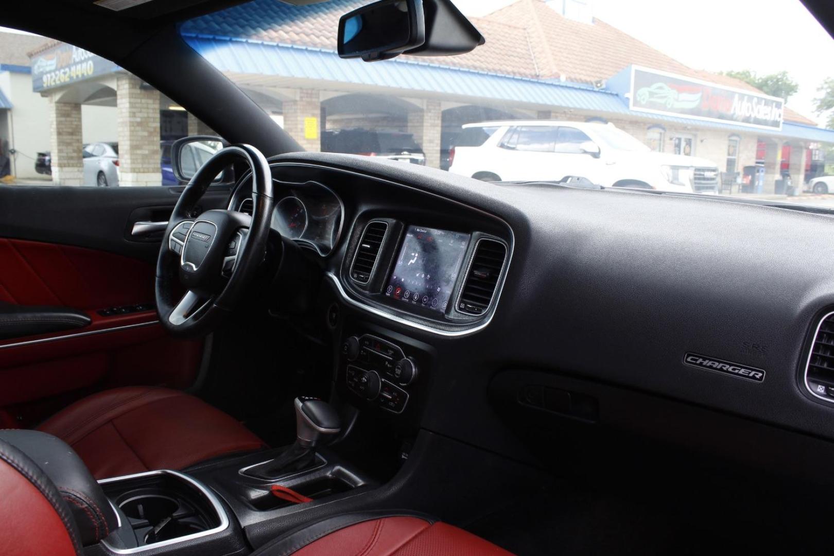 2017 Red Dodge Charger SXT RWD (2C3CDXHG8HH) with an Pentastar 3.6L V-6 DOHC engine, located at 2401 E Main St., Grand Prairie, TX, 75050, (972) 262-4440, 32.748981, -96.969643 - Photo#14