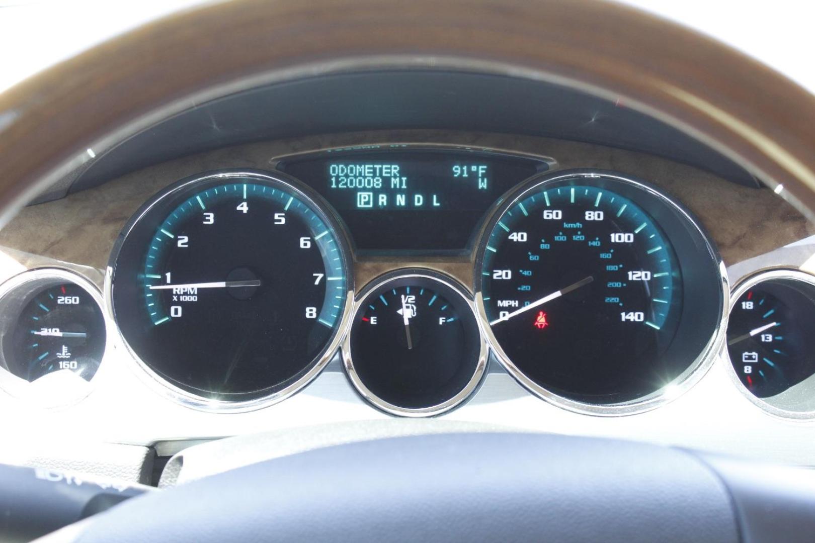 2012 White Buick Enclave Leather (5GAKRCED3CJ) with an 3.6L V-6 gasoline direct injection engine, located at 2401 E Main St., Grand Prairie, TX, 75050, (972) 262-4440, 32.748981, -96.969643 - Photo#23