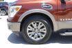 2017 Orange Nissan TITAN Platinum Reserve (1N6AA1E61HN) with an Endurance 5.6L V-8 gasoline direct injection engine, located at 2401 E Main St., Grand Prairie, TX, 75050, (972) 262-4440, 32.748981, -96.969643 - Photo#3