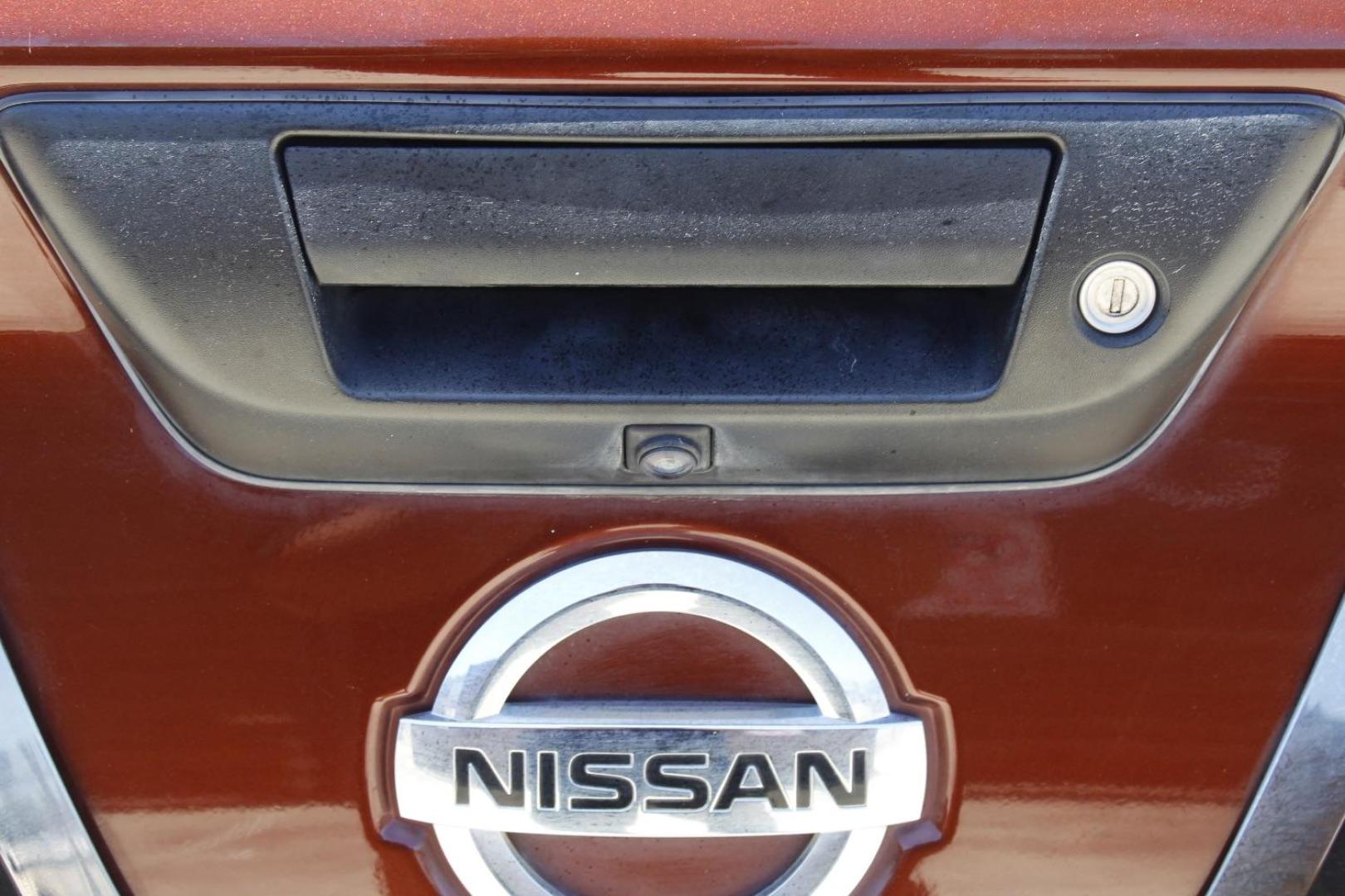 2017 Orange Nissan TITAN Platinum Reserve (1N6AA1E61HN) with an Endurance 5.6L V-8 gasoline direct injection engine, located at 2401 E Main St., Grand Prairie, TX, 75050, (972) 262-4440, 32.748981, -96.969643 - Photo#7