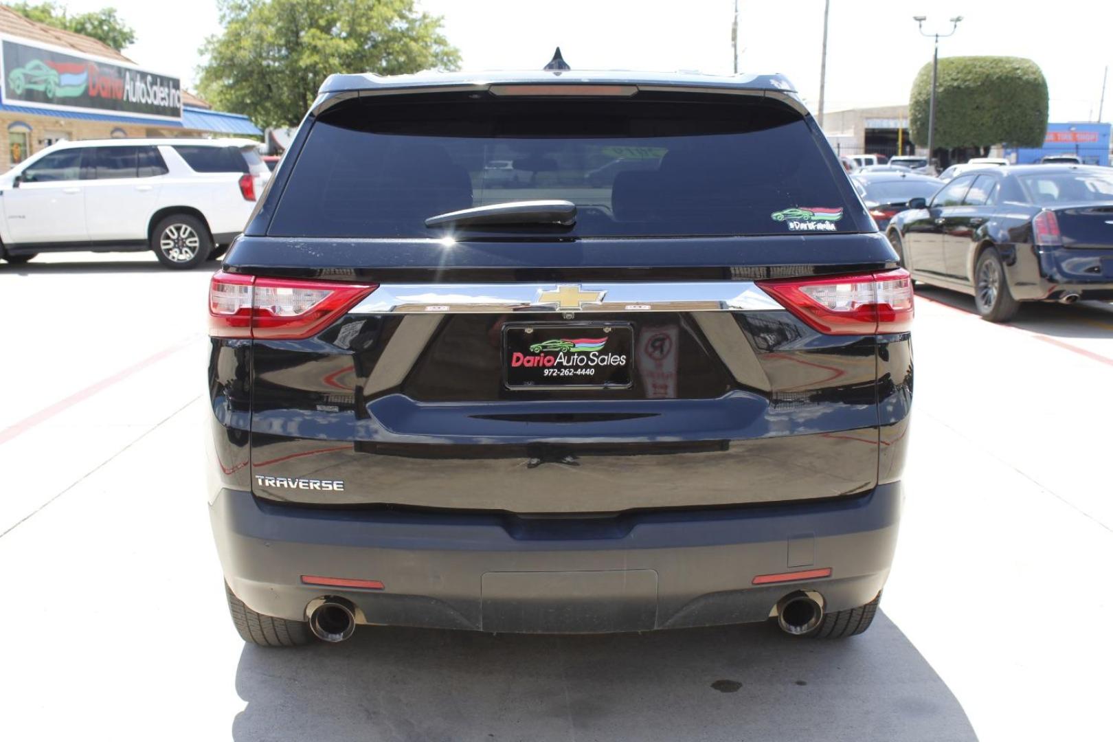 2019 Black Chevrolet Traverse LS (1GNERFKW4KJ) with an 3.6L V-6 gasoline direct injection engine, located at 2401 E Main St., Grand Prairie, TX, 75050, (972) 262-4440, 32.748981, -96.969643 - Photo#6