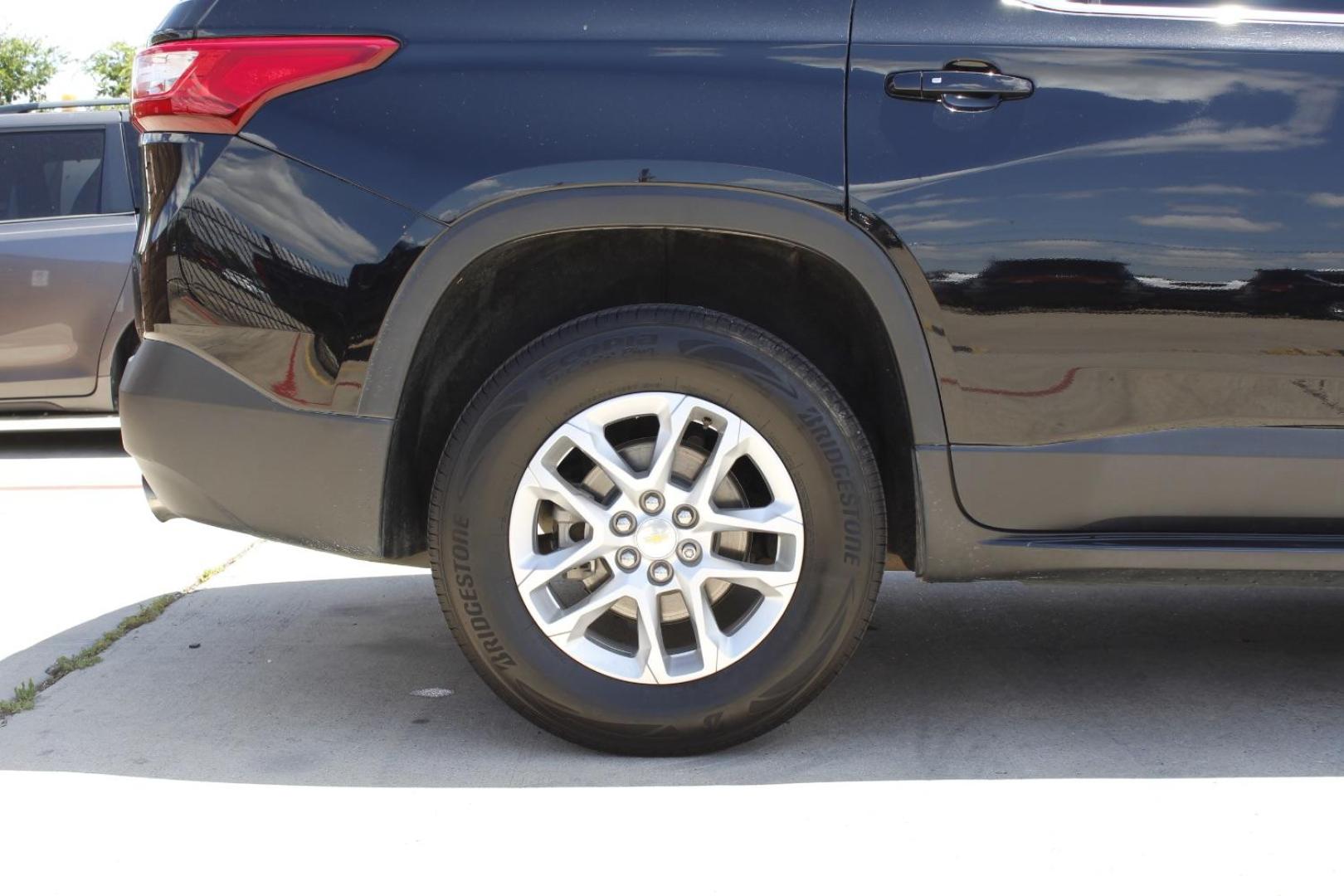2019 Black Chevrolet Traverse LS (1GNERFKW4KJ) with an 3.6L V-6 gasoline direct injection engine, located at 2401 E Main St., Grand Prairie, TX, 75050, (972) 262-4440, 32.748981, -96.969643 - Photo#10