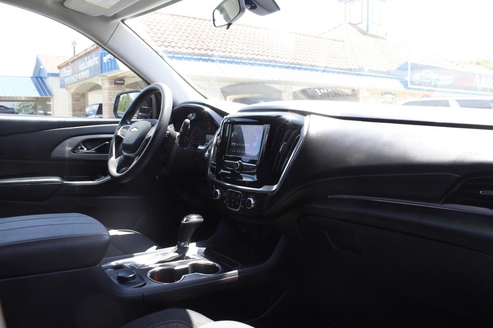2019 Black Chevrolet Traverse LS (1GNERFKW4KJ) with an 3.6L V-6 gasoline direct injection engine, located at 2401 E Main St., Grand Prairie, TX, 75050, (972) 262-4440, 32.748981, -96.969643 - Photo#13