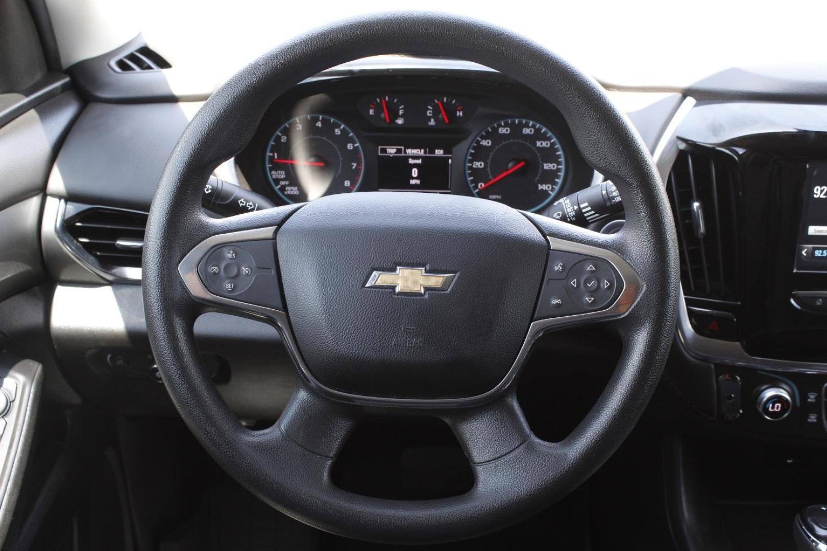 2019 Black Chevrolet Traverse LS (1GNERFKW4KJ) with an 3.6L V-6 gasoline direct injection engine, located at 2401 E Main St., Grand Prairie, TX, 75050, (972) 262-4440, 32.748981, -96.969643 - Photo#21