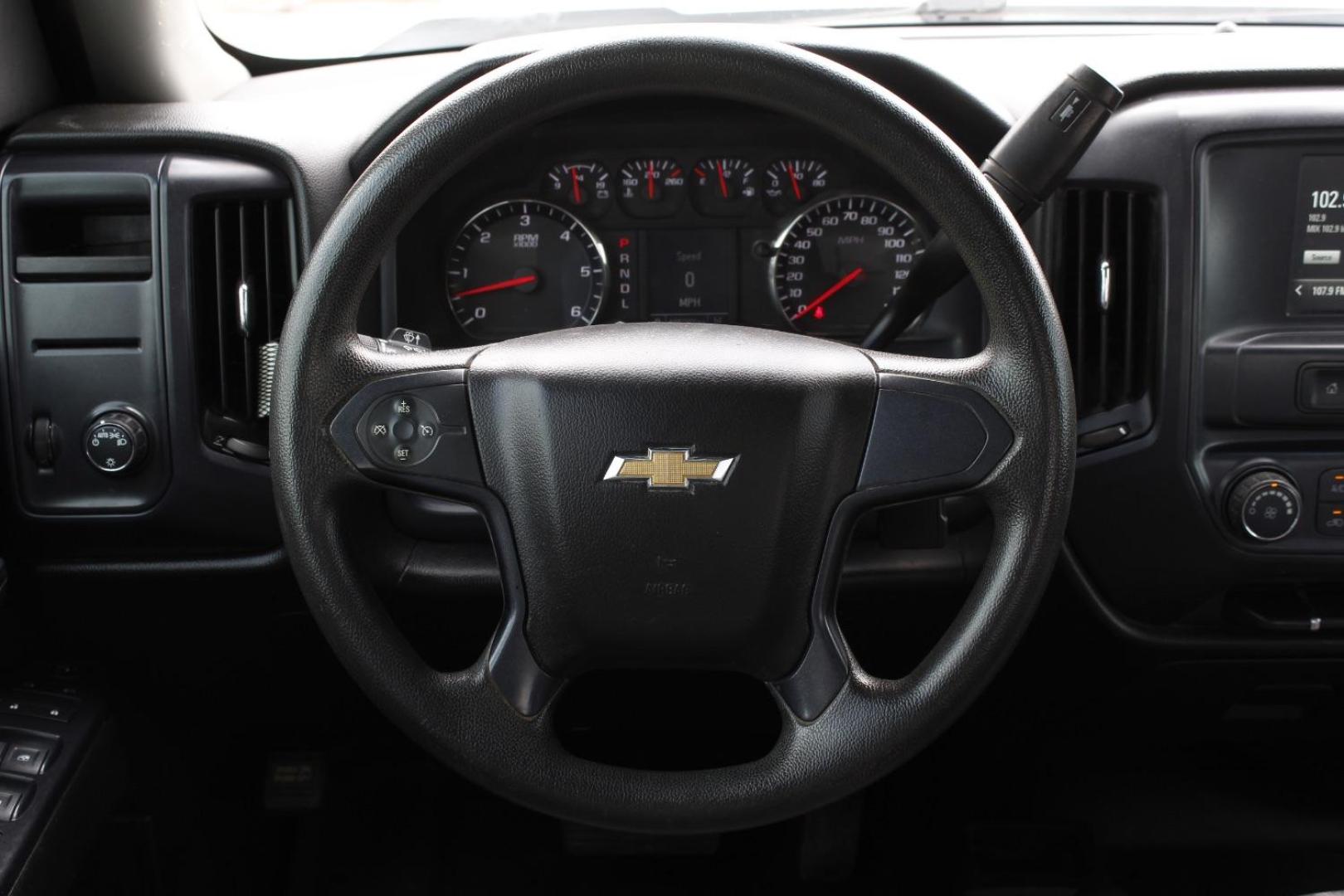 2019 White Chevrolet Silverado 1500 LD WT (2GCVKNEC7K1) with an EcoTec3 5.3L V-8 gasoline direct injection engine, located at 2401 E Main St., Grand Prairie, TX, 75050, (972) 262-4440, 32.748981, -96.969643 - Photo#21