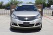 2017 Gold Chevrolet Traverse 2LT (1GNKRHKD0HJ) with an 3.6L V-6 gasoline direct injection engine, located at 2401 E Main St., Grand Prairie, TX, 75050, (972) 262-4440, 32.748981, -96.969643 - Photo#0