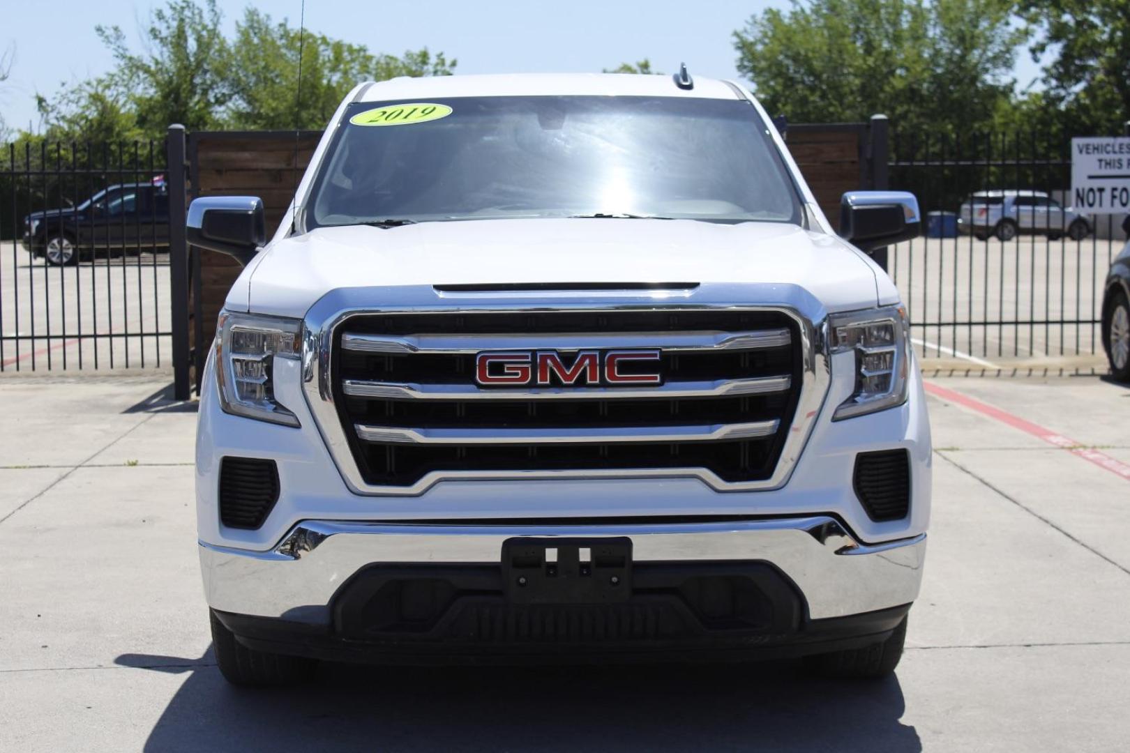 2019 White GMC Sierra 1500 SLE (1GTP8BED6KZ) , located at 2401 E Main St., Grand Prairie, TX, 75050, (972) 262-4440, 32.748981, -96.969643 - Photo#0
