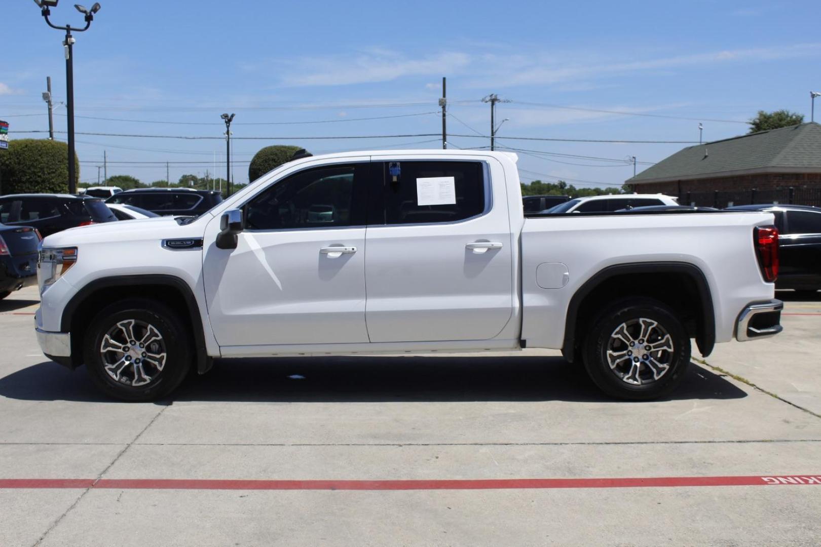2019 White GMC Sierra 1500 SLE (1GTP8BED6KZ) , located at 2401 E Main St., Grand Prairie, TX, 75050, (972) 262-4440, 32.748981, -96.969643 - Photo#2